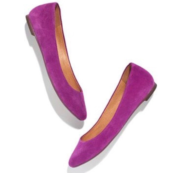 Madewell Shoes - Madewell The Sidewalk Skimmer in Suede Sz 7.5